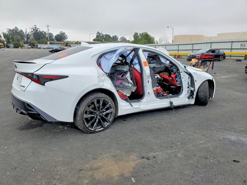 2022 Lexus Is 350 VIN JTHGZ1B28N5050646 COPART salvage auction — ALL OVER, CA - SALVAGE CERTIFICATE, sold $80 on 2026-07-27 (photo 3)