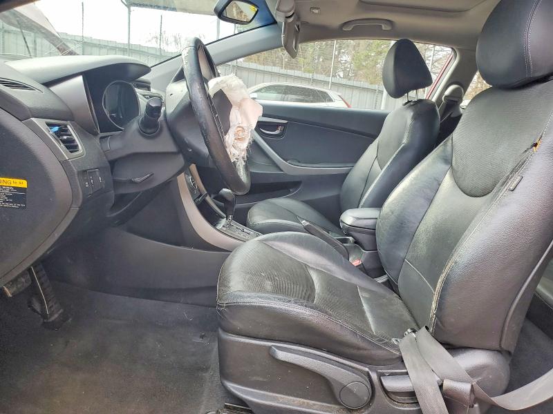 2013 Hyundai Elantra VIN KMHDH6AE5DU011772 COPART salvage auction — FRONT END, GA - CERT OF TITLE-SALVAGE, sold $375 on 2026-07-02 (photo 7)
