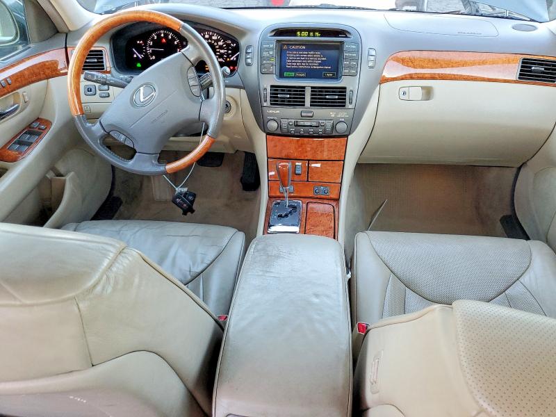 2004 Lexus Ls VIN JTHBN36F140151070 COPART salvage auction — REAR END, Ca - Salvage Certificate, sold $1,200 on 2026-07-09 (photo 8)