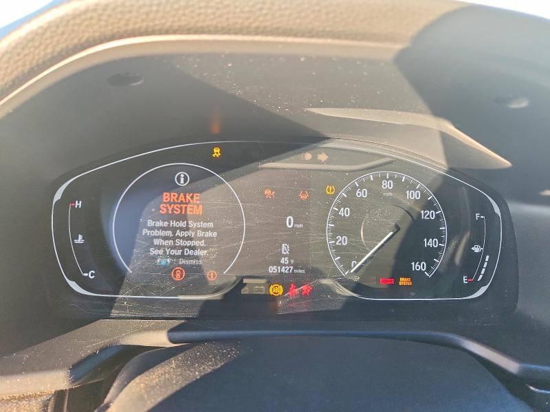 2022 Honda Accord VIN 1HGCV1F35NA050577 COPART salvage auction — FRONT END, Nm - Cert Of Title-Salvage, sold $8,700 on 2026-07-09 (photo 9)