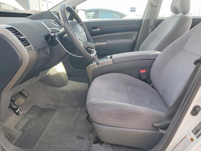 2009 Toyota Prius VIN JTDKB20U293502280 COPART salvage auction — FRONT END, Wv - Salvage Certificate, sold $1,100 on 2026-07-07 (photo 7)