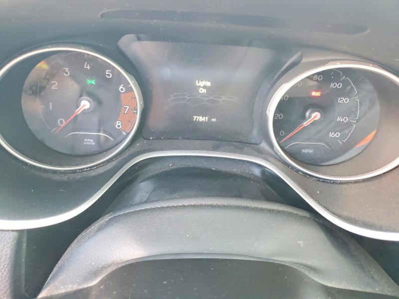 2018 Jeep Compass VIN 3C4NJDAB0JT230281 COPART salvage auction — FRONT END, Tx - Salvage Vehicle Title, sold $2,950 on 2026-07-10 (photo 9)