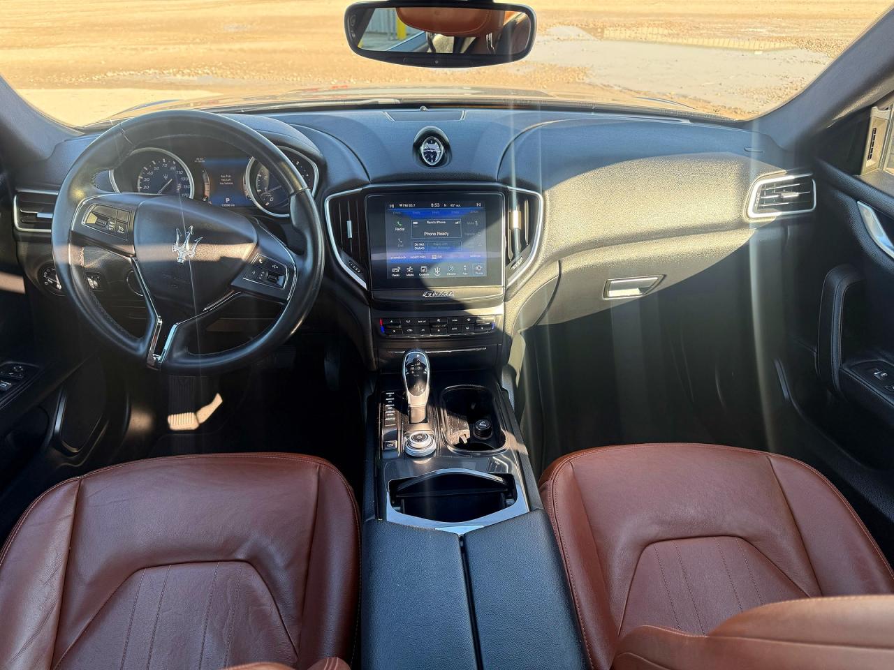 2017 Maserati Ghibli VIN ZAM57XSA9H1206127 COPART salvage auction — Damage History, TX - CERT OF TITLE-REBUILT SALVAGE (P), sold $30,500 on 2026-02-27 (photo 9)