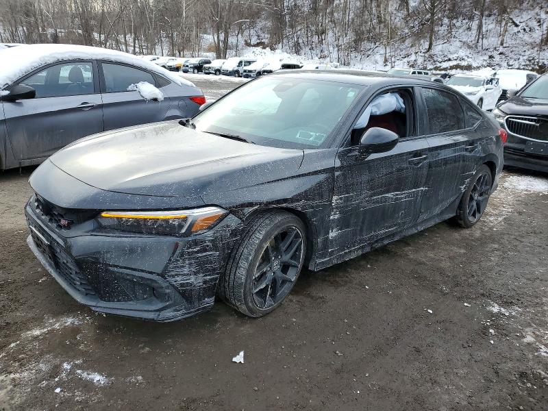 2024 Honda Civic VIN 2HGFE1E53RH474427 COPART salvage auction — SIDE, Ny - Mv-907A Salvage Certificate, sold $7,600 on 2026-07-02 (photo 1)