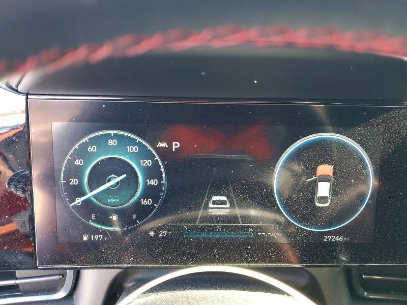 2022 Hyundai Elantra VIN KMHLR4AF6PU407574 COPART salvage auction — FRONT END, Nj - Cert Of Title-Salvage, sold $225 on 2026-07-27 (photo 9)