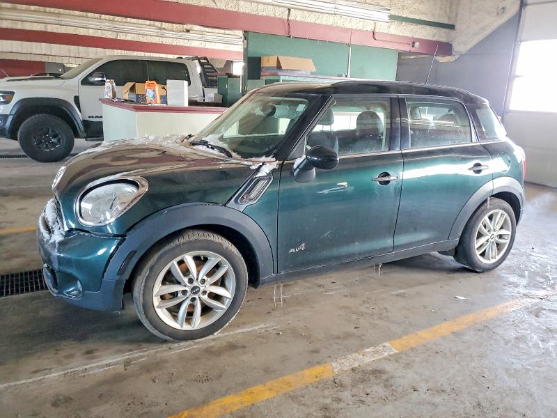 2013 Mini Cooper VIN WMWZC5C51DWP34360 COPART salvage auction — FRONT END, Mi - Cert Of Title-Salvage Vehicle, sold $1,000 on 2026-07-27 (photo 1)