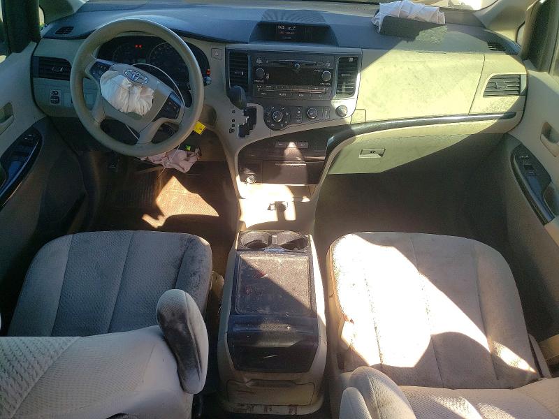 2012 Toyota All models VIN 5TDKK3DC5CS236864 COPART salvage auction — FRONT END, Fl - Cert Of Title Slvg Rebuildable, sold $800 on 2026-07-08 (photo 8)