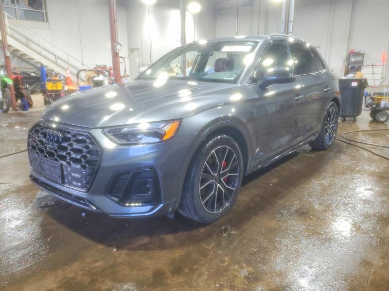 2023 Audi Q5 VIN WA1B4AFY0P2161442 COPART salvage auction — SIDE, Vt - Cert Of Title-Salvage Vehicle, sold $18,100 on 2026-07-17 (photo 1)