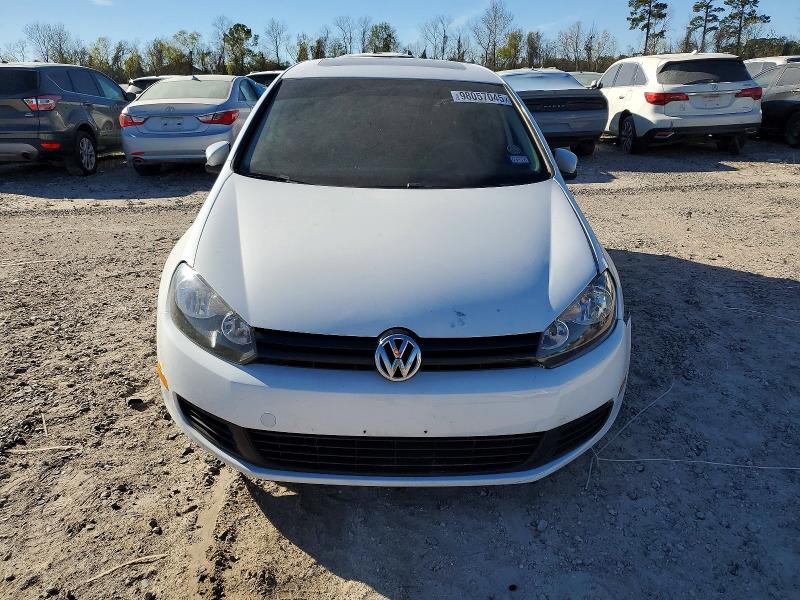 2011 Volkswagen Golf VIN WVWDA7AJ6BW327811 COPART salvage auction — FRONT END, Tx - Salvage Vehicle Title, sold $850 on 2026-07-21 (photo 5)