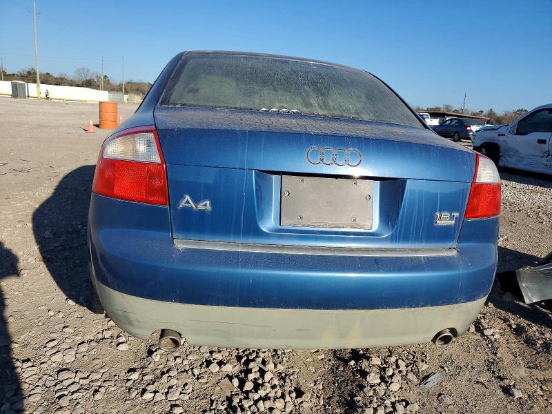 2003 Audi A4 VIN WAULC68E33A335904 COPART salvage auction — FRONT END, Tx - Bonded Rebuilt Salvage, sold $275 on 2026-07-20 (photo 6)