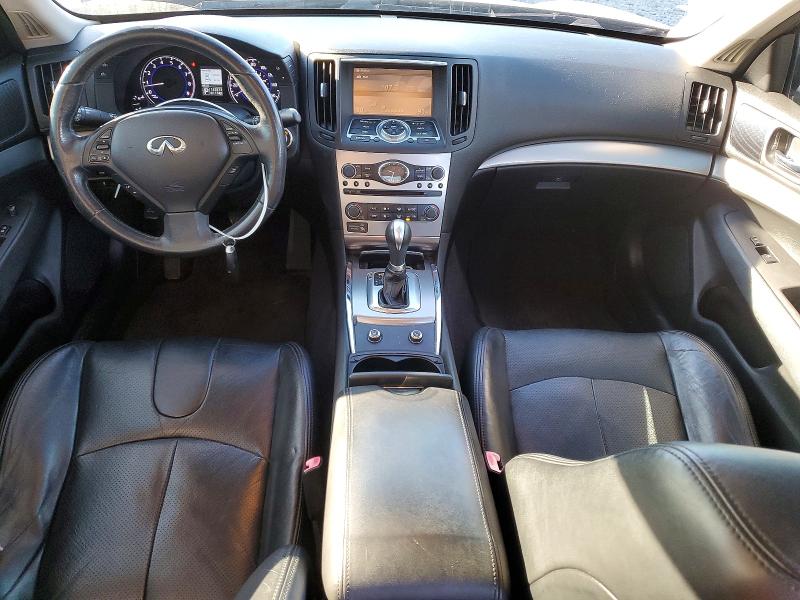 2013 Infiniti G VIN JN1CV6AP2DM301500 COPART salvage auction — SIDE, FL - CERT OF TITLE SLVG REBUILDABLE, sold $500 on 2026-07-22 (photo 8)