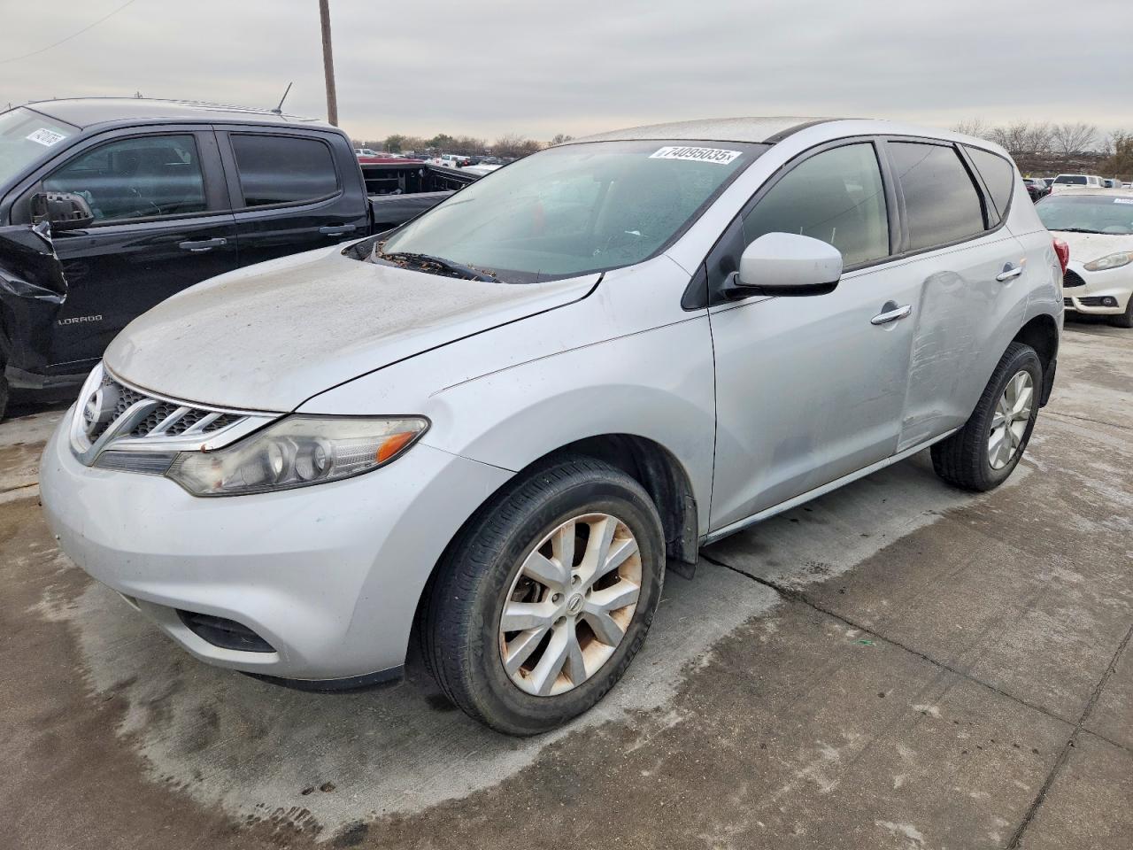 2014 Nissan Murano VIN JN8AZ1MU5EW413361 COPART salvage auction — Side, TX - CERTIFICATE OF TITLE, sold $550 on 2026-07-09 (photo 1)