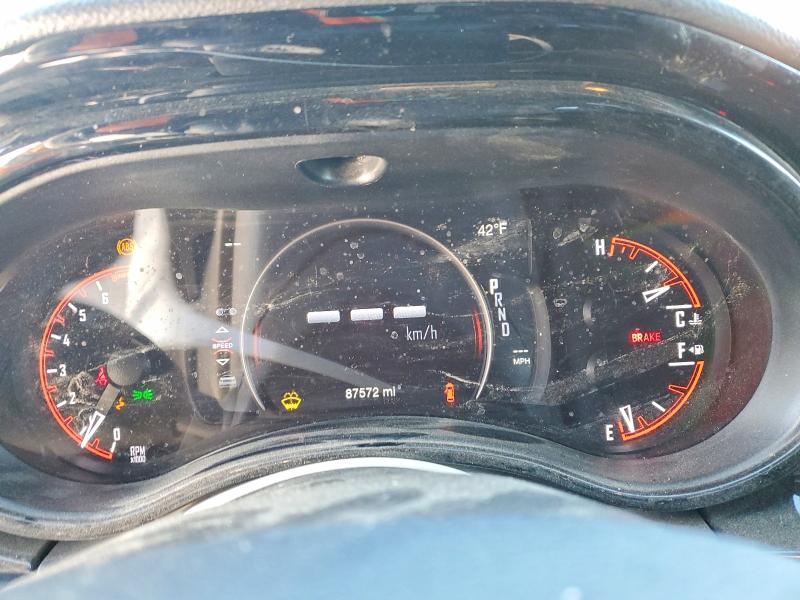 2021 Dodge Durango VIN 1C4RDJDG7MC694635 COPART salvage auction — HAIL, WY - DIS/DLR/EXP ONLY SALVAGE TITLE, sold $10,500 on 2026-08-20 (photo 9)