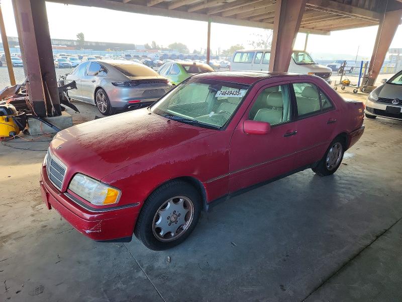 1997 Mercedes-benz C class VIN WDBHA23E4VF502144 COPART salvage auction — REAR END, CA - SALVAGE ACQUISITION BILLOFSALE, sold $125 on 2026-07-09 (photo 1)
