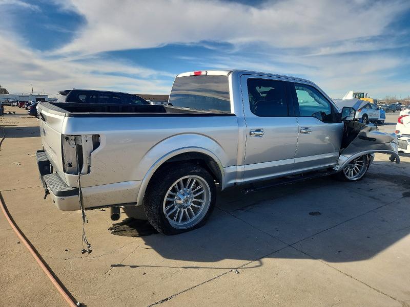 2018 Ford F-150 lightning VIN 1FTEW1CP3JKE92239 COPART salvage auction — FRONT END, Tx - Salvage Vehicle Title, sold $2,200 on 2026-07-02 (photo 3)