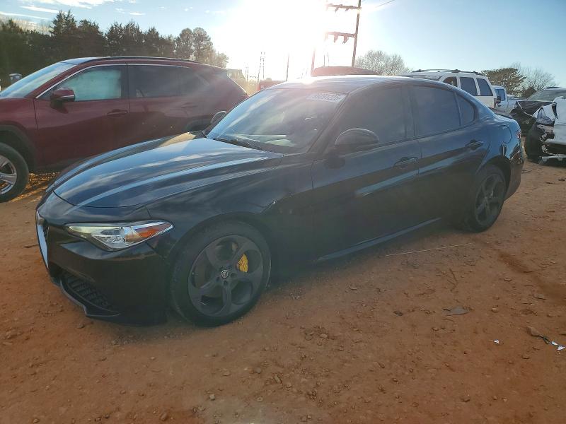 2017 Alfa romeo Giulia VIN ZARFAEBN4H7544507 COPART salvage auction — FRONT END, Nc - Salvage Certificate Of Title, sold $2,700 on 2026-07-20 (photo 1)