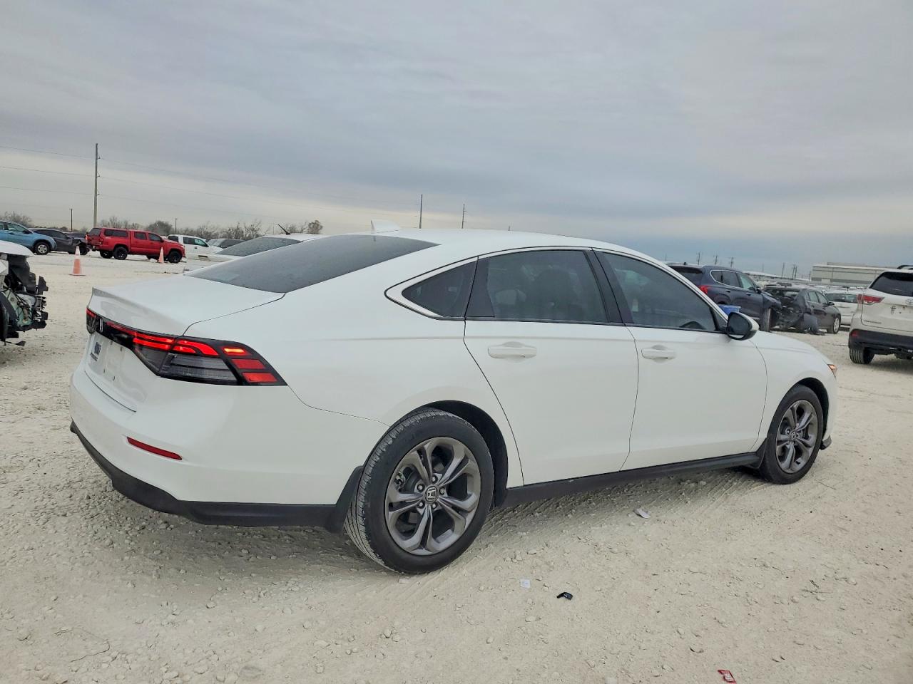 2024 Honda Accord VIN 1HGCY1F35RA025367 COPART salvage auction — Hail, TX - CERTIFICATE OF TITLE, sold $10,500 on 2026-07-09 (photo 3)