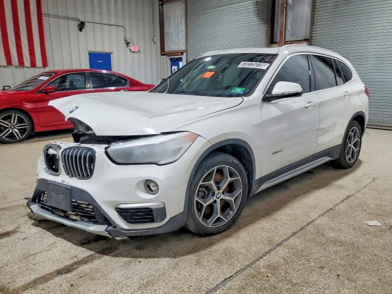 2018 BMW X1 VIN WBXHT3Z31J4A66436 COPART salvage auction — FRONT END, IN - CERTIFICATE OF TITLE, sold $1,100 on 2026-07-07 (photo 1)