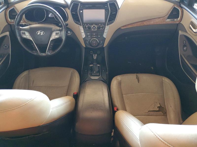 2013 Hyundai Santa fe VIN 5XYZU3LB6DG084545 COPART salvage auction — REAR END, Az - Cert Of Title - Salvage, sold $1,800 on 2026-08-03 (photo 8)