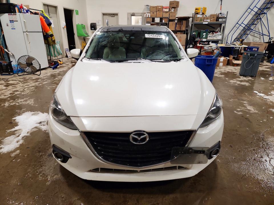 2014 Mazda 3 VIN JM1BM1M36E1189343 COPART salvage auction — REAR END, Salvage Title, sold $500 on 2026-07-28 (photo 5)
