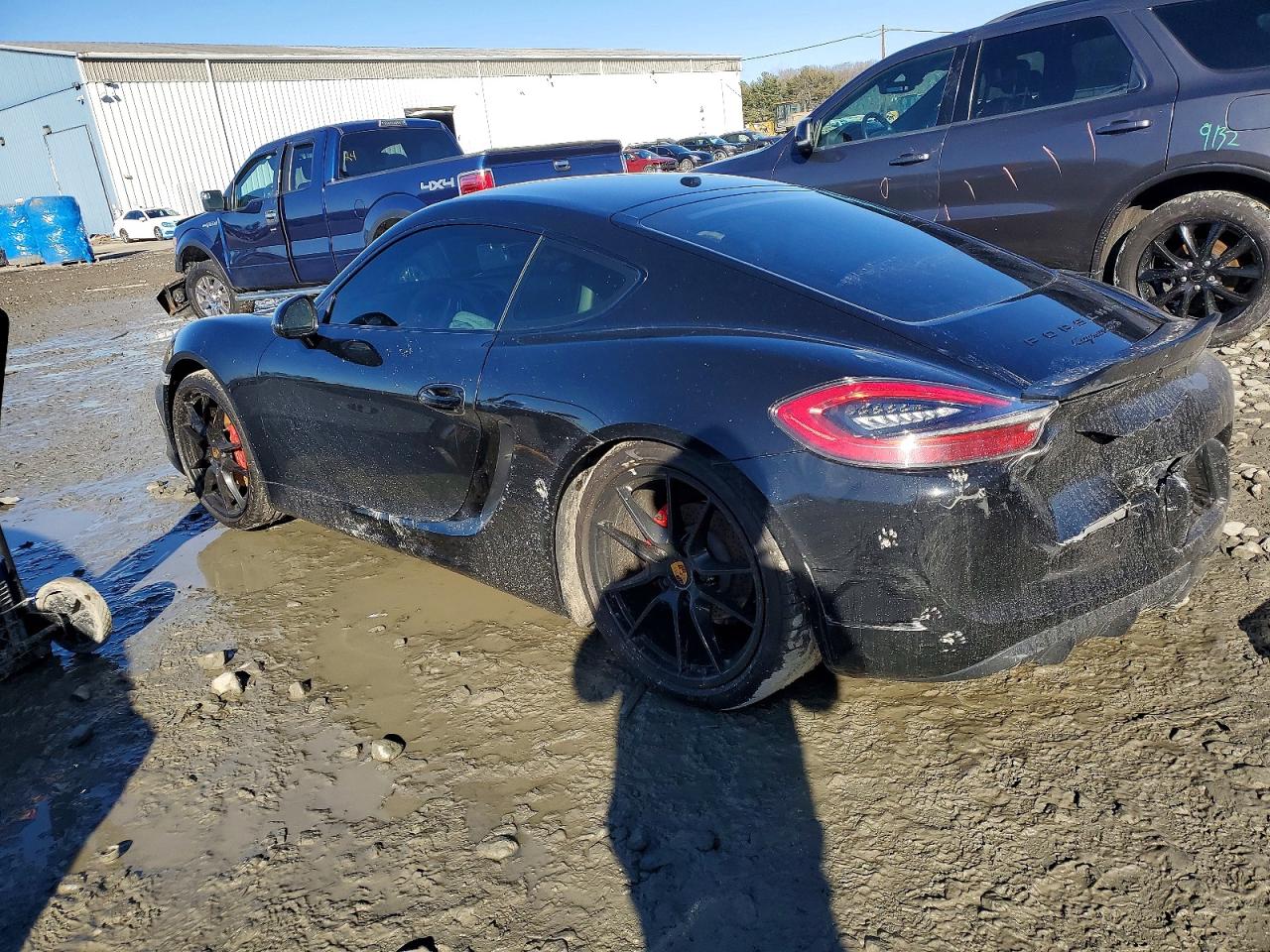 2016 Porsche Cayman VIN WP0AB2A80GK185826 COPART salvage auction — Side, NJ - CERT OF TITLE-SALVAGE, sold $20,700 on 2026-03-16 (photo 2)