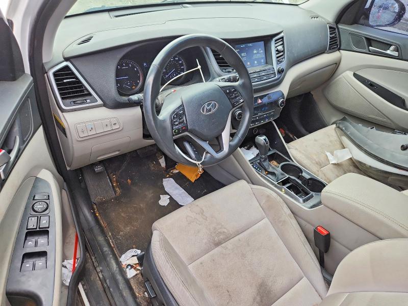 2018 Hyundai Tucson VIN KM8J33A23JU757123 COPART salvage auction — FRONT END, Sc - Cert Of Title-Salvage, sold $2,500 on 2026-07-08 (photo 8)