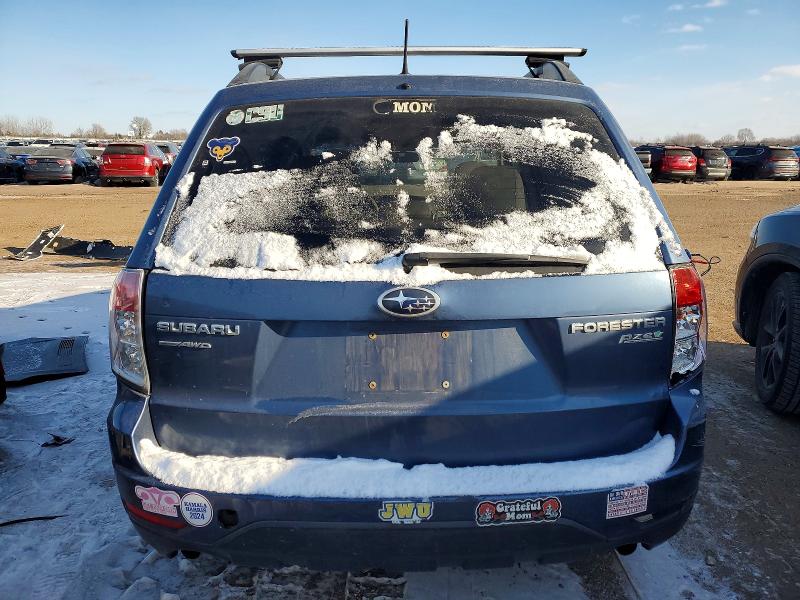 2013 Subaru Forester VIN JF2SHADC9DH433269 COPART salvage auction — REAR END, Il - Salvage Certificate, sold $225 on 2026-07-28 (photo 6)