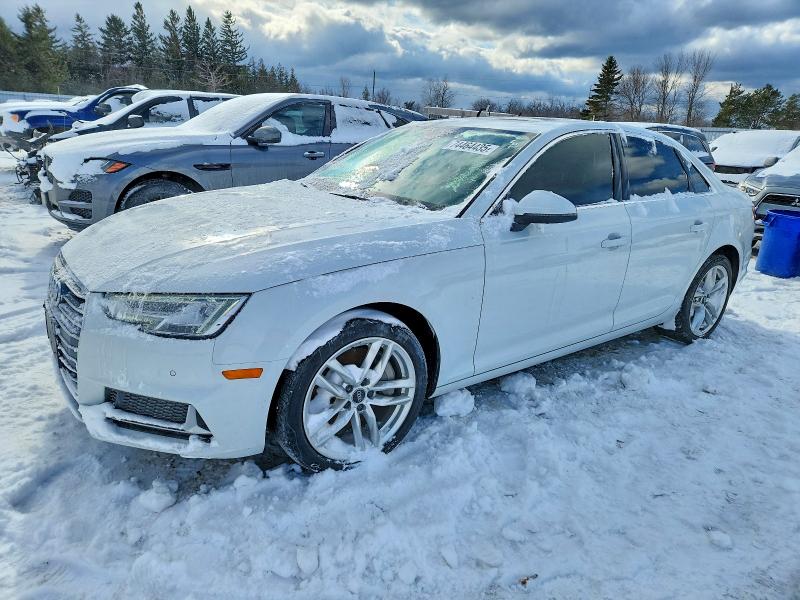 2019 Audi A4 VIN WAUCNAF44KA007896 COPART salvage auction — UNDERCARRIAGE, On - Permit Salvage, sold $8,800 on 2026-07-07 (photo 1)