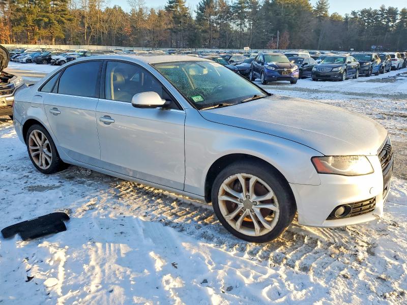 2012 Audi A4 VIN WAUBFAFL9CN002090 COPART salvage auction — NORMAL WEAR, Co - Bill Of Sale-Parts Only, sold $400 on 2026-07-02 (photo 4)