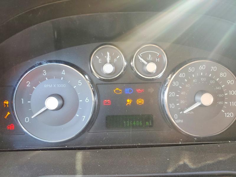 2007 Mercury Milan VIN 3MEHM01117R613607 COPART salvage auction — FRONT END, NV - SALVAGE TITLE, sold $90 on 2026-09-03 (photo 9)