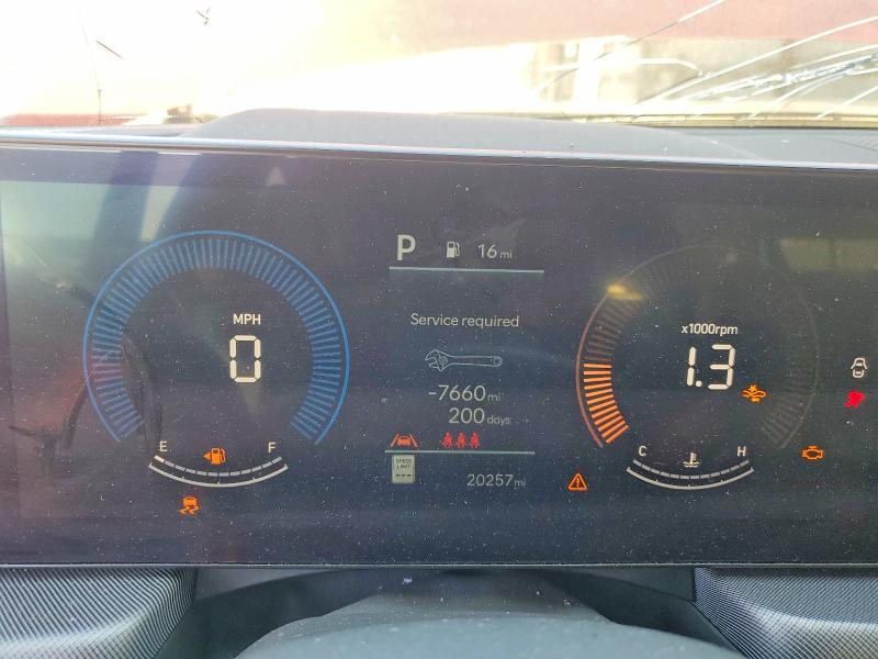 2024 Hyundai Sonata VIN KMHL64JA5RA368610 COPART salvage auction — FRONT END, CA - SALVAGE CERTIFICATE, sold $4,000 on 2026-07-13 (photo 9)
