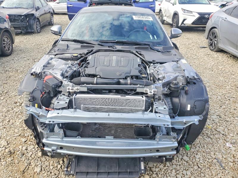 2015 Jaguar F-type VIN SAJWA6DA0FMK18651 COPART salvage auction — FRONT END, Ca - Salvage Certificate, sold $14,500 on 2026-07-02 (photo 5)