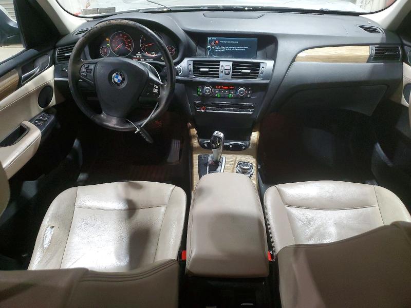 2011 BMW X3 VIN 5UXWX5C56BL712314 COPART salvage auction — FRONT END, Mt - Certificate Of Title, sold $950 on 2026-07-27 (photo 8)