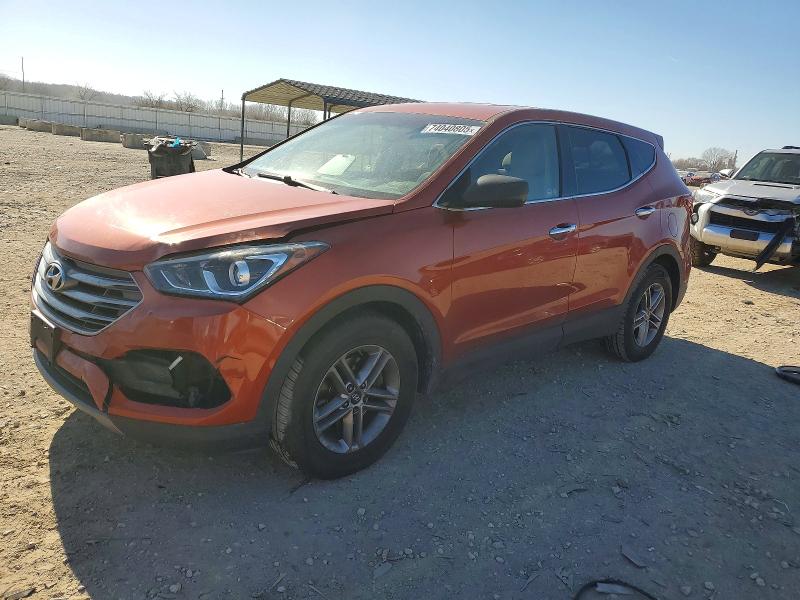 2017 Hyundai Santa fe VIN 5XYZTDLBXHG441286 COPART salvage auction — SIDE, Mo - Salvage Certificate Of Title, sold $2,300 on 2026-07-09 (photo 1)