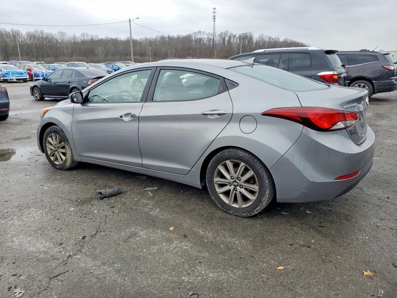 2014 Hyundai Elantra VIN KMHDH4AE6EU030885 COPART salvage auction — VANDALISM, Ky - Bill Of Sale/Part Only/No Titl, sold $775 on 2026-07-16 (photo 2)