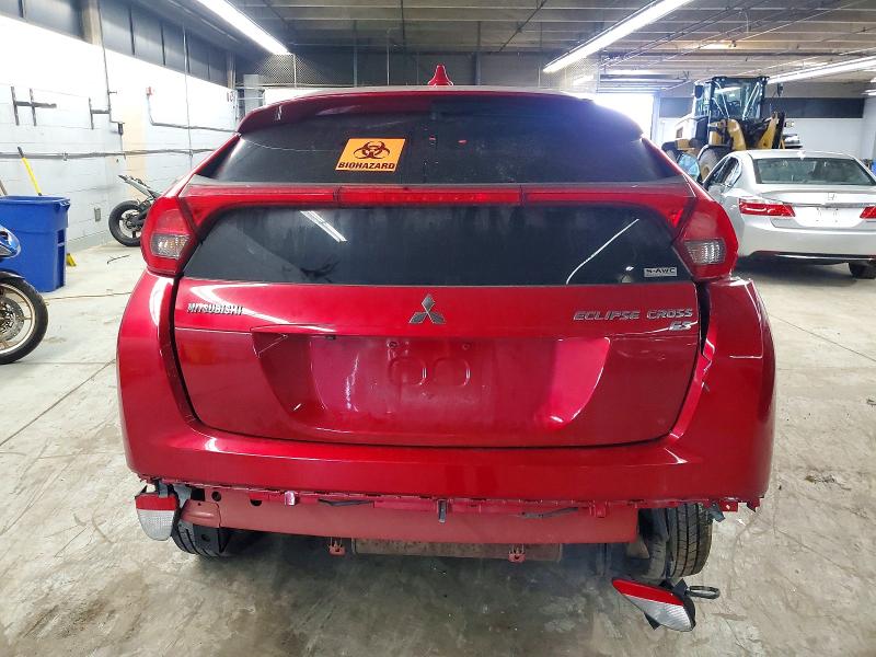 2019 Mitsubishi VIN JA4AT3AA7KZ001465 COPART salvage auction — ROLLOVER, Il - Salvage Certificate, sold $1,200 on 2026-07-20 (photo 6)