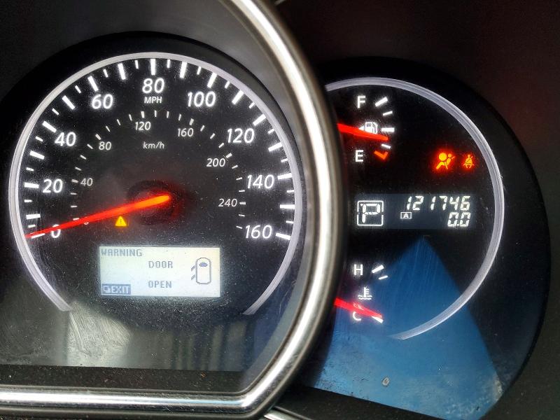 2011 Nissan Murano VIN JN8AZ1MW3BW156312 COPART salvage auction — FRONT END, Tx - Salvage Vehicle Title, sold $475 on 2026-07-20 (photo 9)