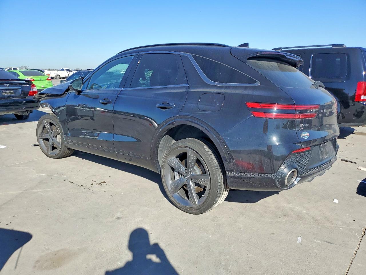 2024 Genesis Gv70 VIN 5NMMADTB8RH015801 COPART salvage auction — Front End, TX - SALVAGE VEHICLE TITLE, sold $7,100 on 2026-04-20 (photo 2)
