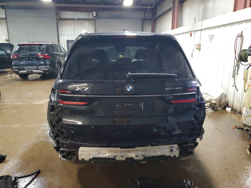 2025 BMW X7 VIN 5UX23EM04S9W58165 COPART salvage auction — FRONT END, Il - Salvage Certificate, sold $31,750 on 2026-07-07 (photo 6)