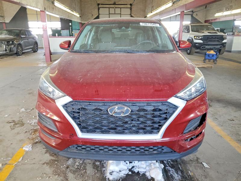 2019 Hyundai Tucson VIN KM8J2CA40KU000590 COPART salvage auction — FRONT END, In - Cert Of Title-Salvage Title, sold $3,150 on 2026-07-27 (photo 5)