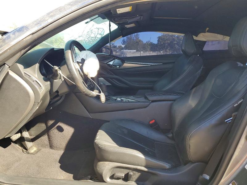 2017 Infiniti Q60 VIN JN1CV7EK4HM111241 COPART salvage auction — FRONT END, Fl - Cert Of Title Slvg Rebuildable, sold $3,650 on 2026-07-14 (photo 7)