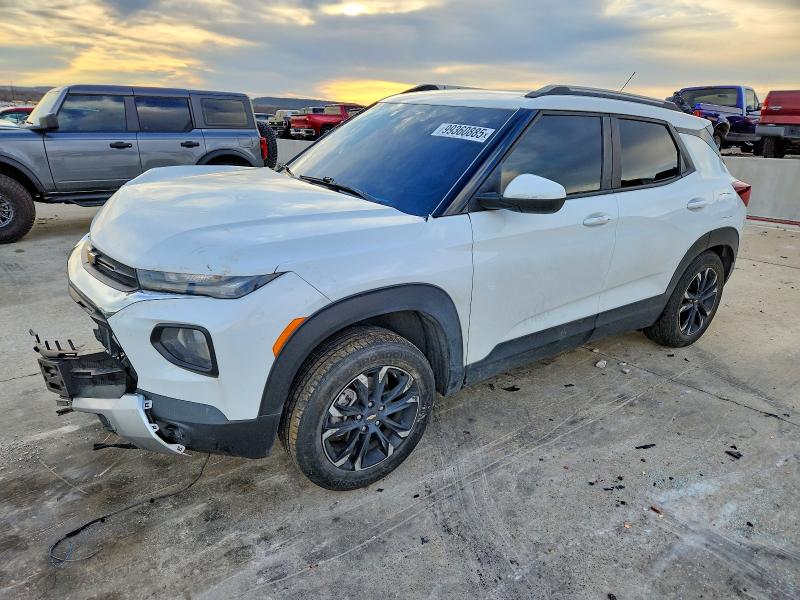2021 Chevrolet Trailblazer VIN KL79MPS29MB015140 COPART salvage auction — FRONT END, Tx - Salvage Vehicle Title, sold $1,900 on 2026-07-20 (photo 1)