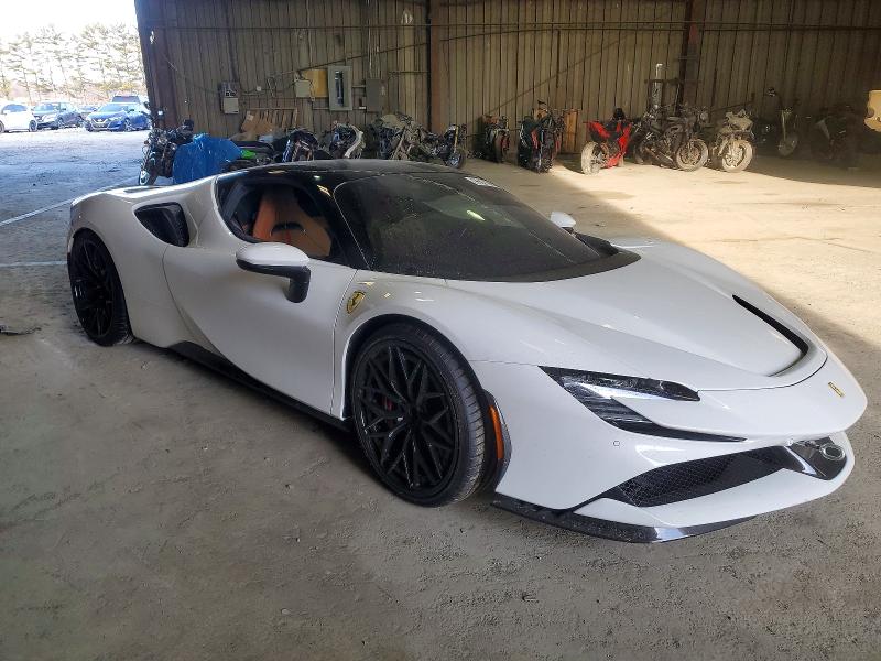 2022 Ferrari VIN ZFF95NLA3N0272206 COPART salvage auction — FRONT END, MT - SALVAGE CERTIFICATE OF A VEHIC, sold $179,000 on 2026-07-09 (photo 4)