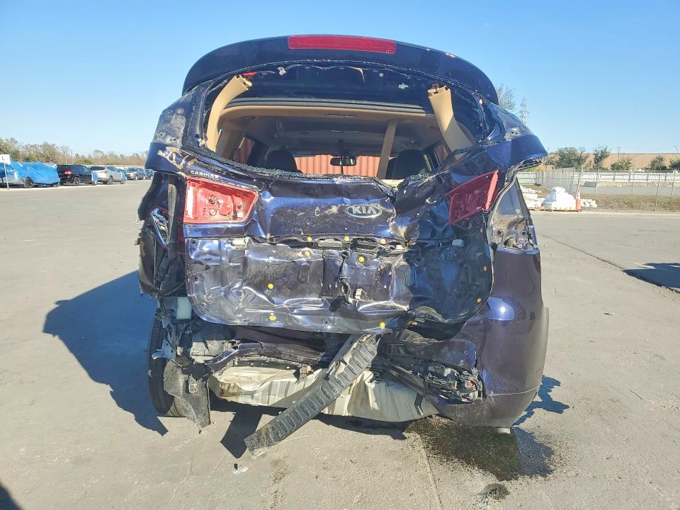 2021 Kia SEDONA VIN KNDMC5C17M6666785 COPART salvage auction — REAR END, Salvage Title, sold $3,650 on 2026-07-16 (photo 6)