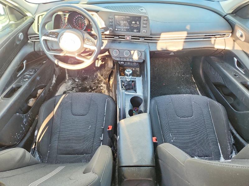 2021 Hyundai Elantra VIN KMHLM4AG6MU161127 COPART salvage auction — REAR END, Salvage Title, sold $2,400 on 2026-07-14 (photo 8)