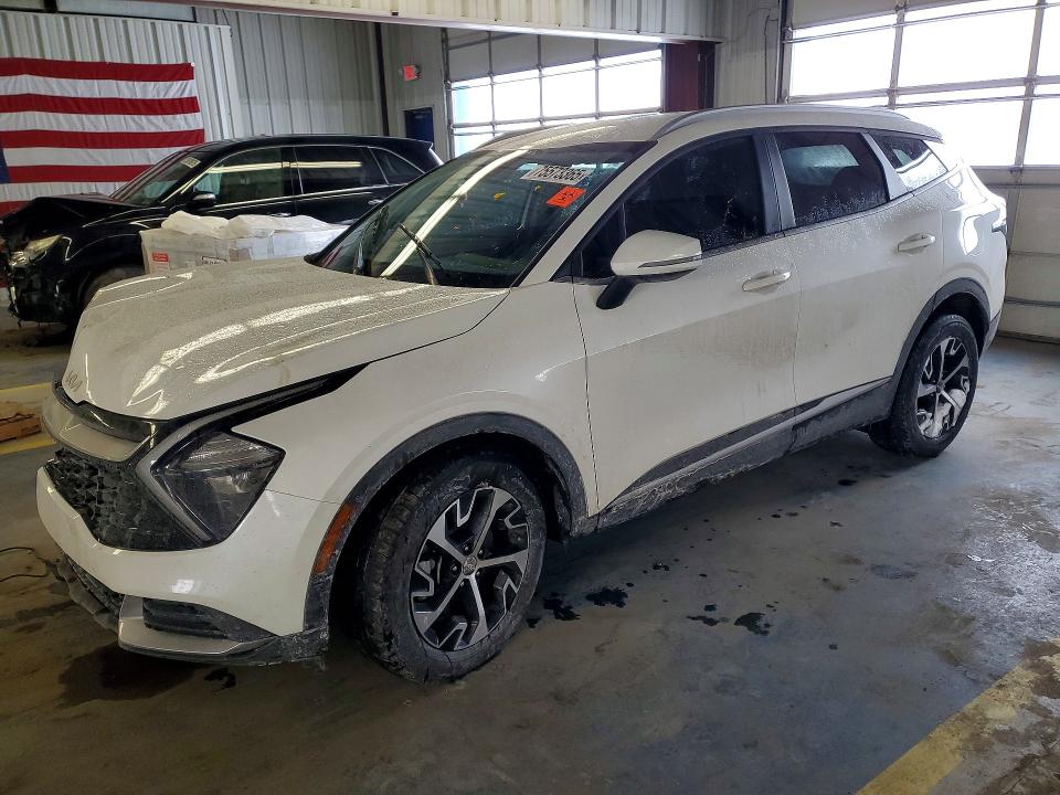 2023 Kia Sportage VIN KNDPVCAGXP7111458 COPART salvage auction — FRONT END, In - Bill Of Sale - Parts Only, sold $6,000 on 2026-07-20 (photo 1)