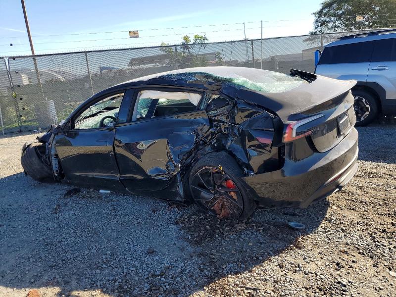 2026 Tesla Model 3 VIN 5YJ3E1ET8TF143016 COPART salvage auction — REAR END, Ca - Salvage Certificate, sold $4,450 on 2026-07-24 (photo 2)