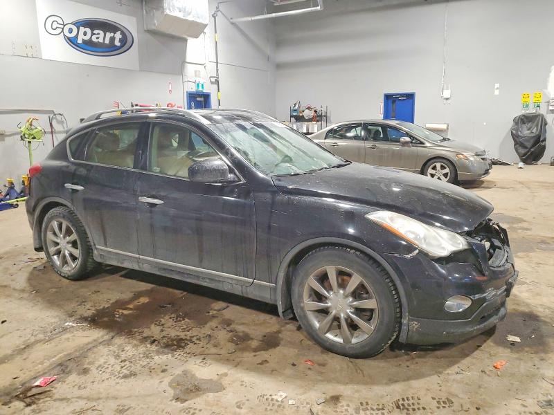 2012 Infiniti Ex VIN JN1AJ0HR0CM452647 COPART salvage auction — FRONT END, Qc - Irrecuperable, sold $325 on 2026-07-09 (photo 4)