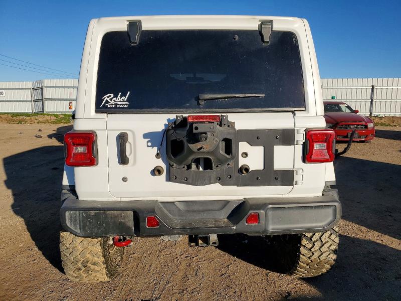 2019 Jeep Wrangler unlimited VIN 1C4HJXFG7KW581722 COPART salvage auction — VANDALISM, Ca - Certificate Of Title, sold $16,800 on 2026-07-20 (photo 6)