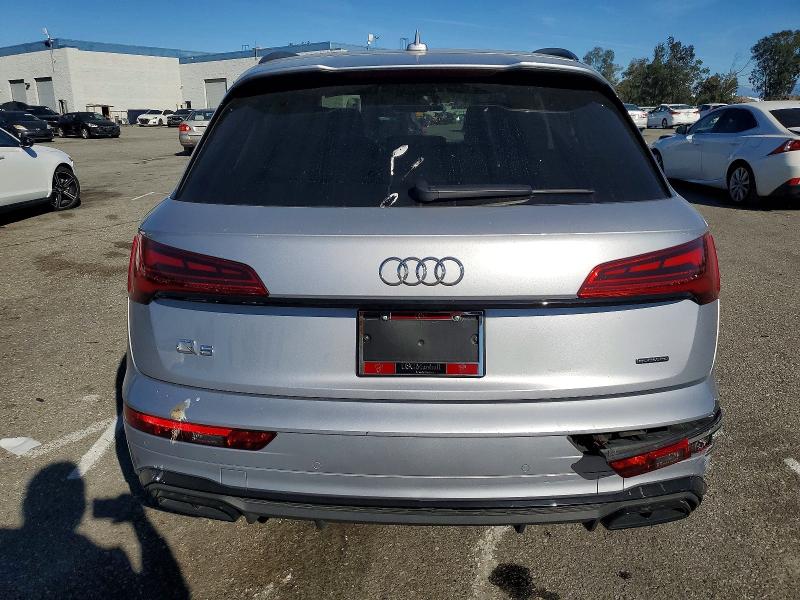 2022 Audi Q5 VIN WA1EAAFYXN2011230 COPART salvage auction — REAR END, Ca - Salvage Certificate, sold $550 on 2026-07-28 (photo 6)
